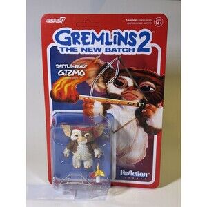 Super7 ReAction 3.75" Figure 4" NIP Gremlins 2 The New Batch Battle-Ready Gizmo